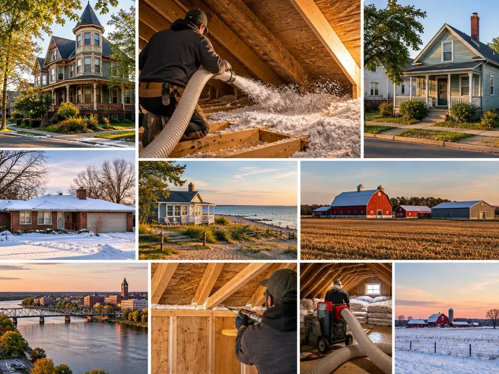 Attic Insulation & Air Sealing in Bay City, MI